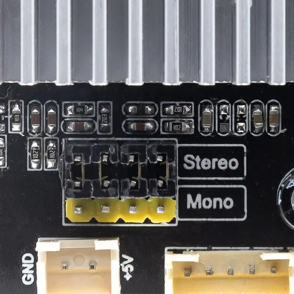 ホームオーディオアンプ 50+50W 21V DC/2.0ステレオチャンネル＆モノ、マルチゾーンストリーミングアンプボード、AirPlay、Spotify Connect対応 DIYスピーカーボード - Up2stream Amp V4