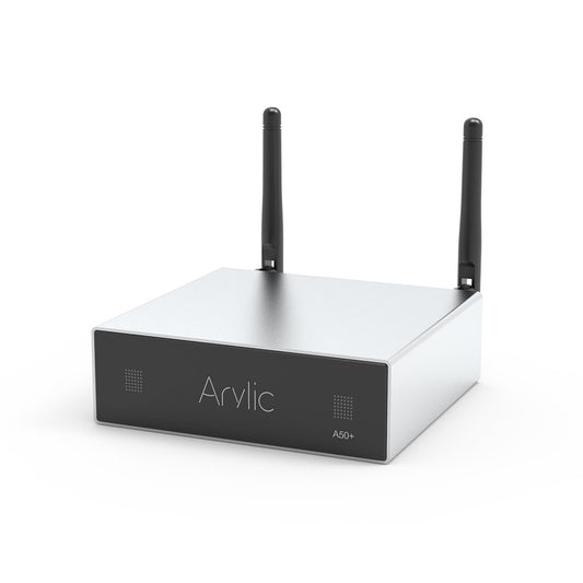 Arylic A50+ ホームオーディオアンプ 互換性のある HiFi ステレオ クラス D デジタルマルチルームアンプ Airplay イコライザー 無料アプリ