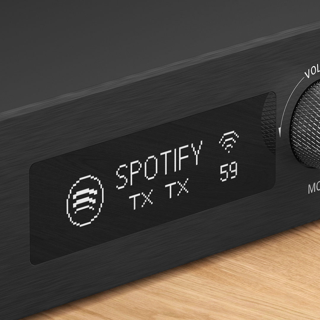 Arylic Hi-Fi マルチルーム WiFi アンプ、Bluetooth aptX HD、HDMI ARC、AirPlay 2、Spotify ストリーミング対応 無線ホームミュージック用 192KHz/24bit の音楽送受信をサポート 50W × 2 アンプ - H50