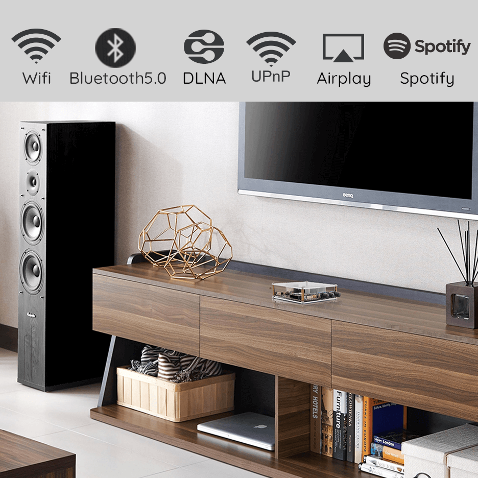 Up2stream Amp 2.1Bluetooth 5.0 ステレオ＆サブウーファーアンプ基板